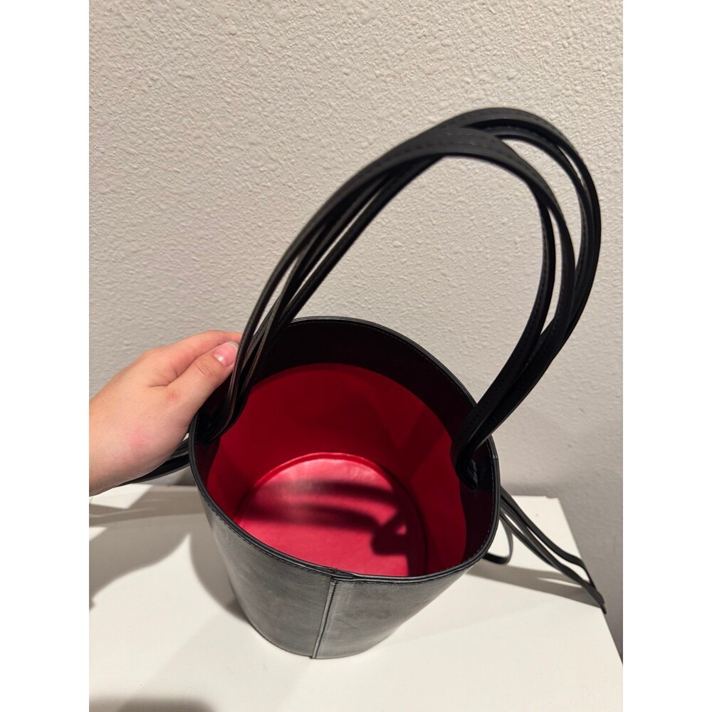 Mansur Gavriel Fringe Bucket Bag black - Picture 3 of 5